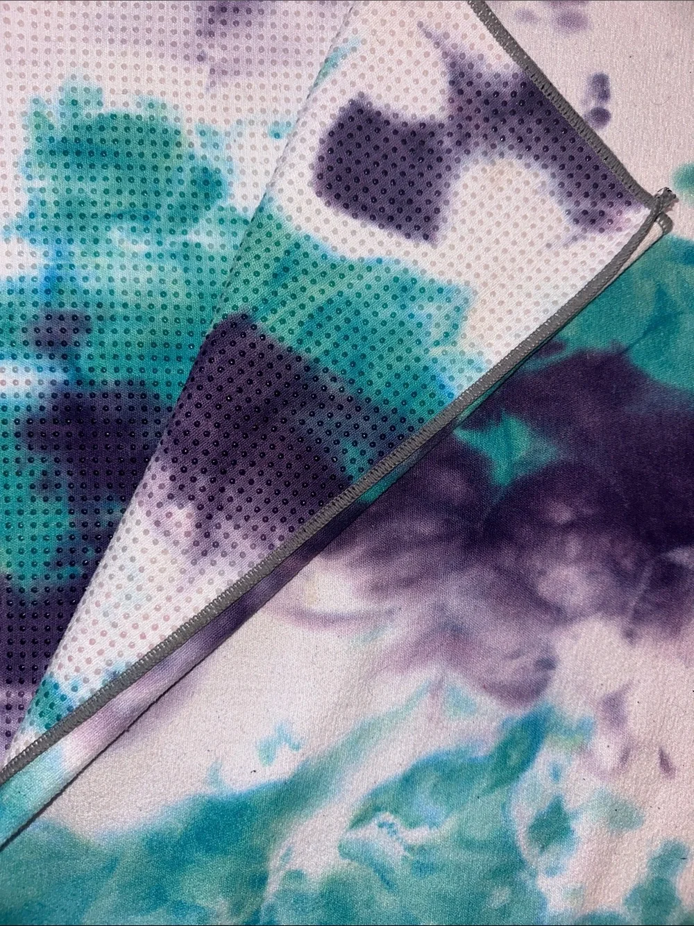 Tie-Dye Yoga Towel Set - Multicolor